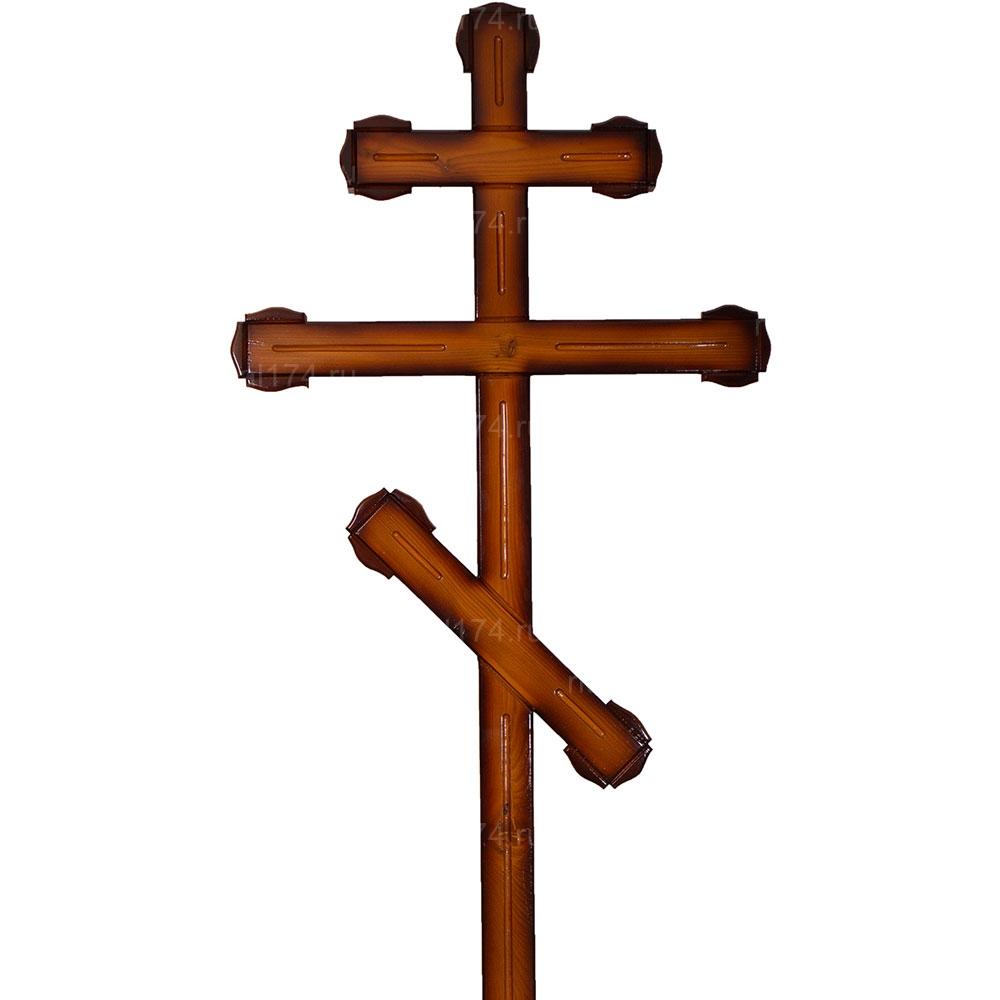 Крест на могилу деревянный №13 лиственница