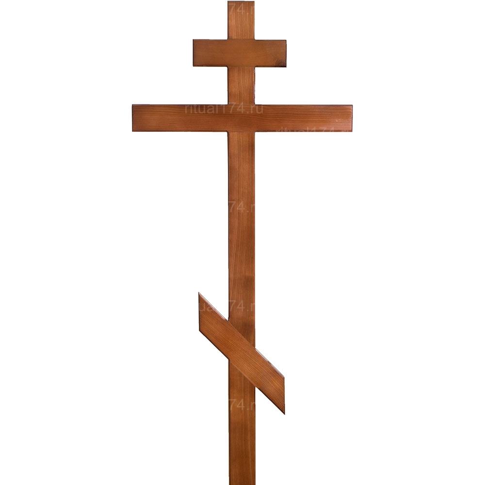 Крест на могилу деревянный №14 лиственница