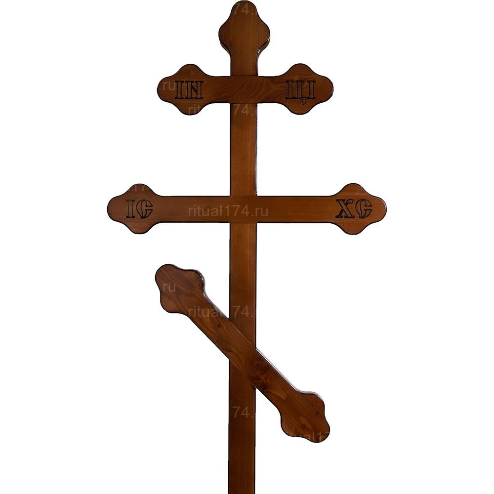 Крест на могилу деревянный №17 лиственница