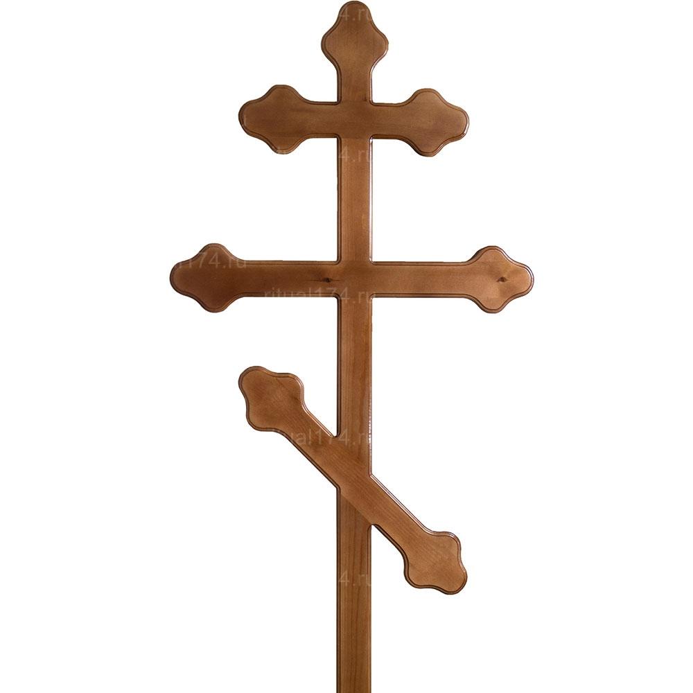Крест на могилу деревянный №12 сосна