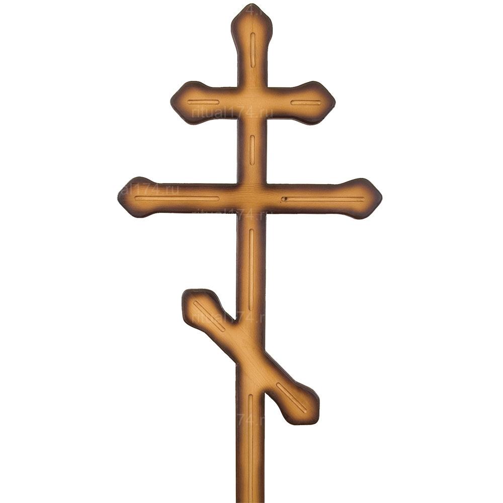 Крест на могилу деревянный №5 сосна