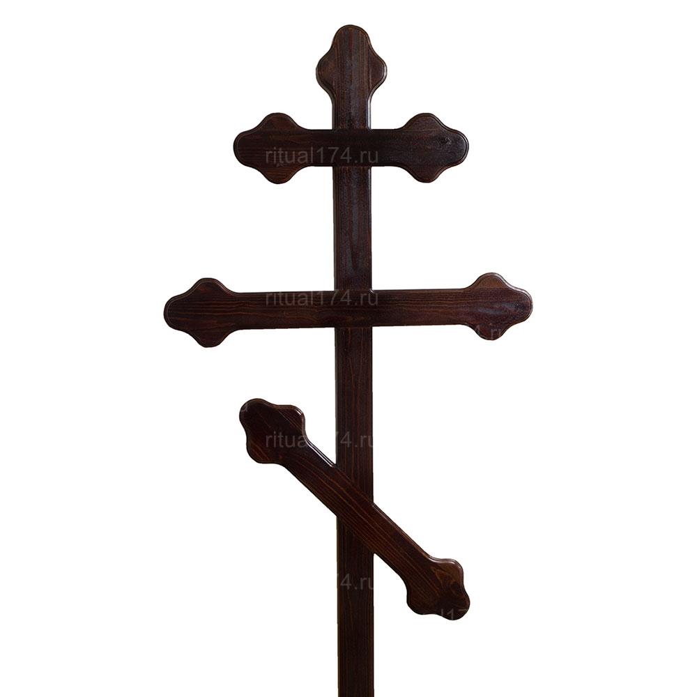Крест на могилу деревянный №7 сосна